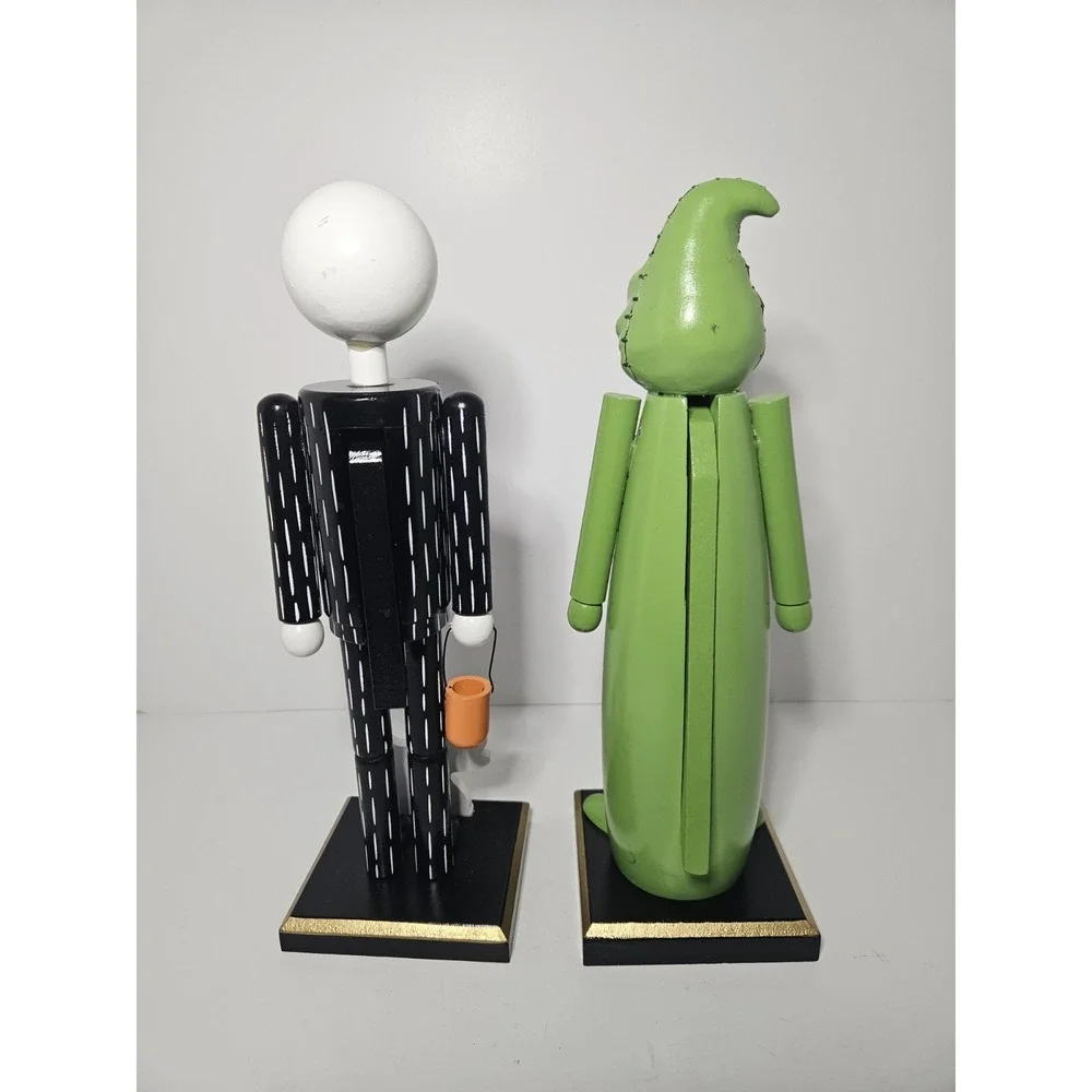 Disney Nightmare Before Christmas Jack Skellington Oogie Boogie Nutcracker Set